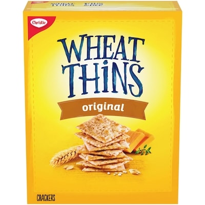 Christie WHEAT THINS Original Crackers, Baked with the goodness of wheat 180 g, $1.55/100g