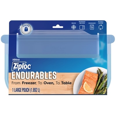 Ziploc Endurables Reusable Silicone Pouch 1 ea, $24.00/1ea