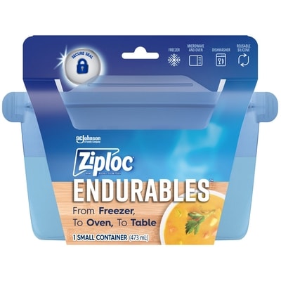 Ziploc Endurables Reusable Silicone Container 473 Ml 1 ea, $15.00/1ea