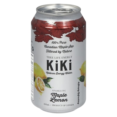 Kiki McDonough Sparkling Energy Water, Maple Lemon 355 ml, $0.98/100ml