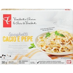 le Choix du Président Spaghetti Cacio E Pepe 260 g, 2,23 $/100g