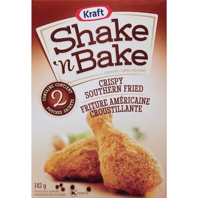 Kraft Shake 'n Bake Panure assaisonnée friture américaine croustillante 142 g, 3,52 $/100g