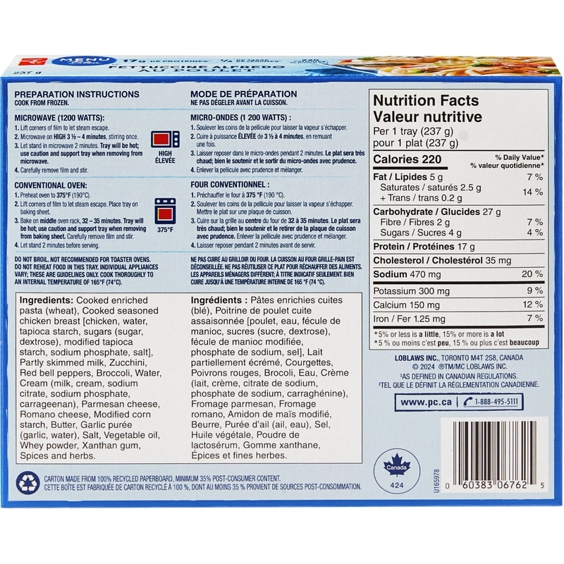 Chicken Fettuccine Alfredo