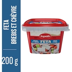 Saputo Fromage Feta brebis et chèvre 200 g, 4,00 $/100g