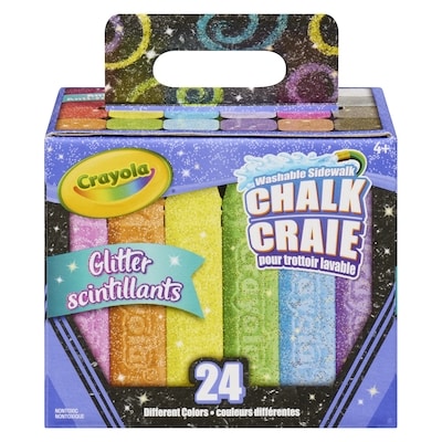 Crayola Glitter Chalk 1 ea, $8.00/1ea