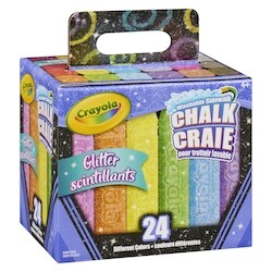 Crayola Glitter Chalk - 1 ea | Real Canadian Superstore