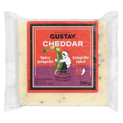 Fromage Cheddar Jalapeno épicé
