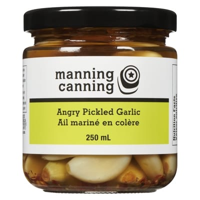 Angry Pickled Garlic