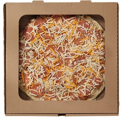 null Pepperoni Pizza 797 g, $1.51/100g