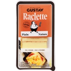 Monsieur Gustav Fromage à Raclette 150 g, 5,33 $/100g