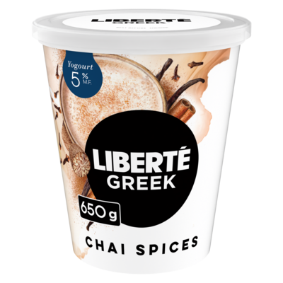 Liberte Greek 5% Extra Creamy Yogurt, Pina Colada, High Protein 650 g, $1.31/100g