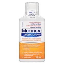 Multi-Action Congestion, Cold & Cough Solution