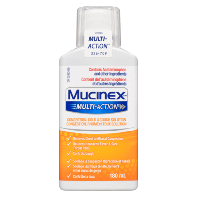 Multi-Action Congestion, Cold & Cough Solution