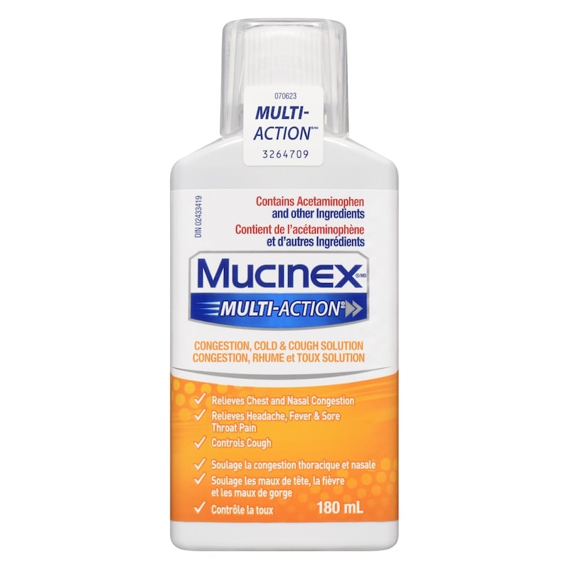 Multi-Action Congestion, Cold & Cough Solution