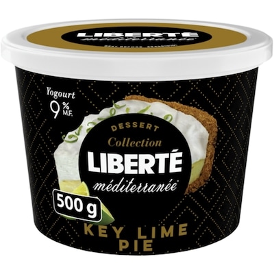 Liberte Méditerranée Yogourt Key Lime Pie 9 % M.F. 500 g, $1.20/100g