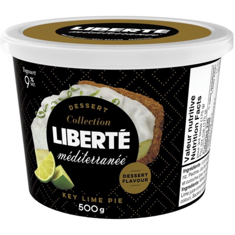 Méditerranée Yogourt Key Lime Pie 9 % M.F.