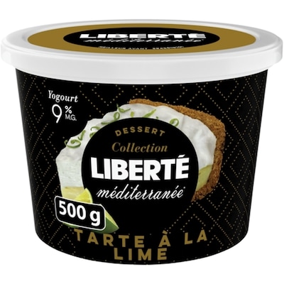 Liberté Méditerranée yogourt tarte à la lime 9 % m.g. 500 g, 1,20 $/100g