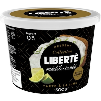 Méditerranée yogourt tarte à la lime 9 % m.g.