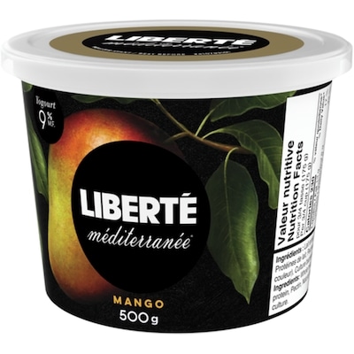Méditerranée Yogourt Mango 9 % M.F.