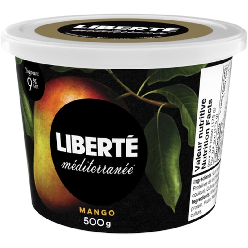 Méditerranée Yogourt Mango 9 % M.F.