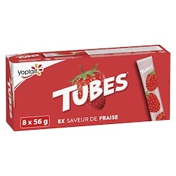 Yoplait Tubes Fraise 448 g, 1,29 $/100g