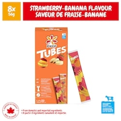 Yoplait Tubes Yogurt 1% M.F. Strawberry Banana & Fruit Punch 448 g, $1.00/100g