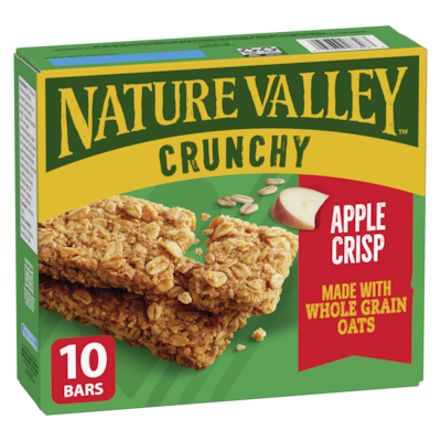 Nature Valley Crunchy Apple Crisp  Granola  Bars 10 CT 210 g, $1.79/100g