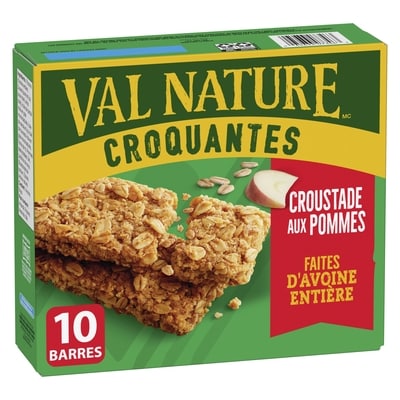 Nature Valley Croquantes Croustade Aux Pommes Granola Barres 10 CT 210 g, 1,43 $/100g