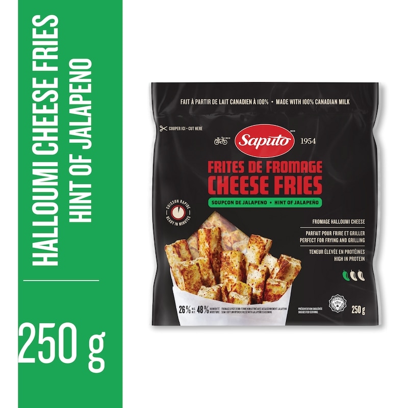 Saputo Halloumi Cheese Fries with Hint of Jalapeño 250 g Real - Main Image