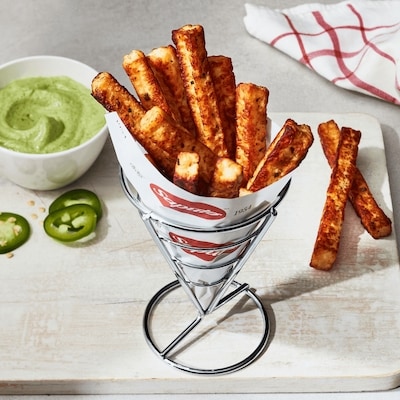 Halloumi Cheese Fries with Hint of Jalapeño