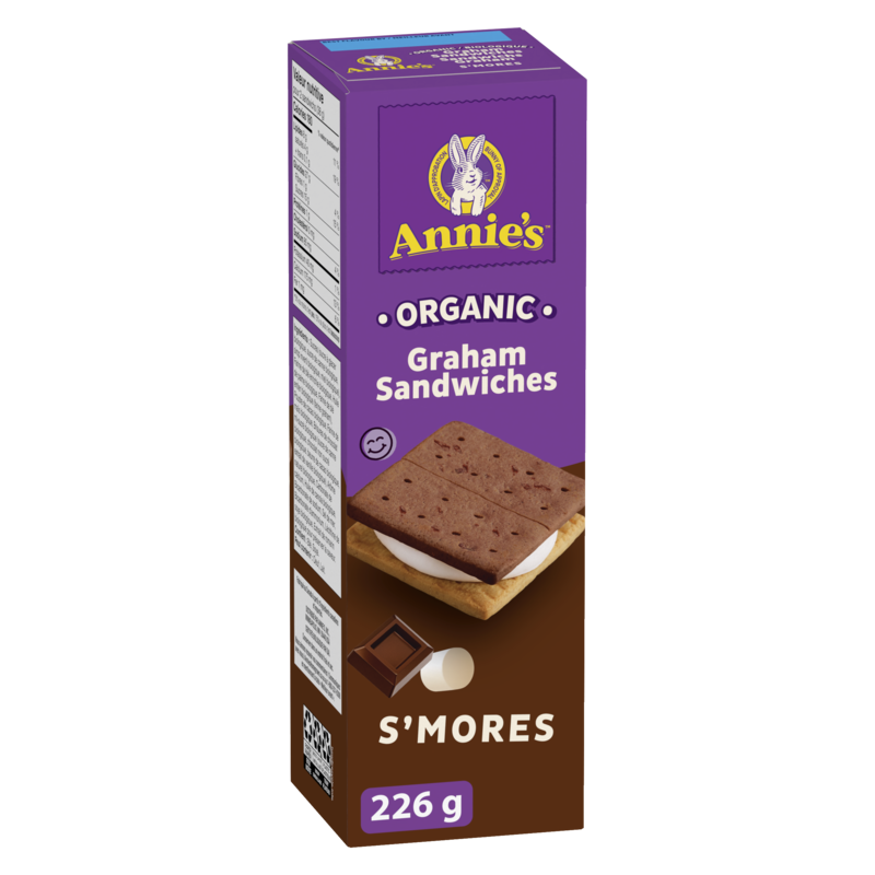 Organic S'mores Graham Sandwiches, Chocolate and Marshmallow