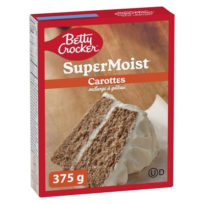 Betty Crocker Super Moist mélange à gâteau carottes 375 g, 0,61 $/100g