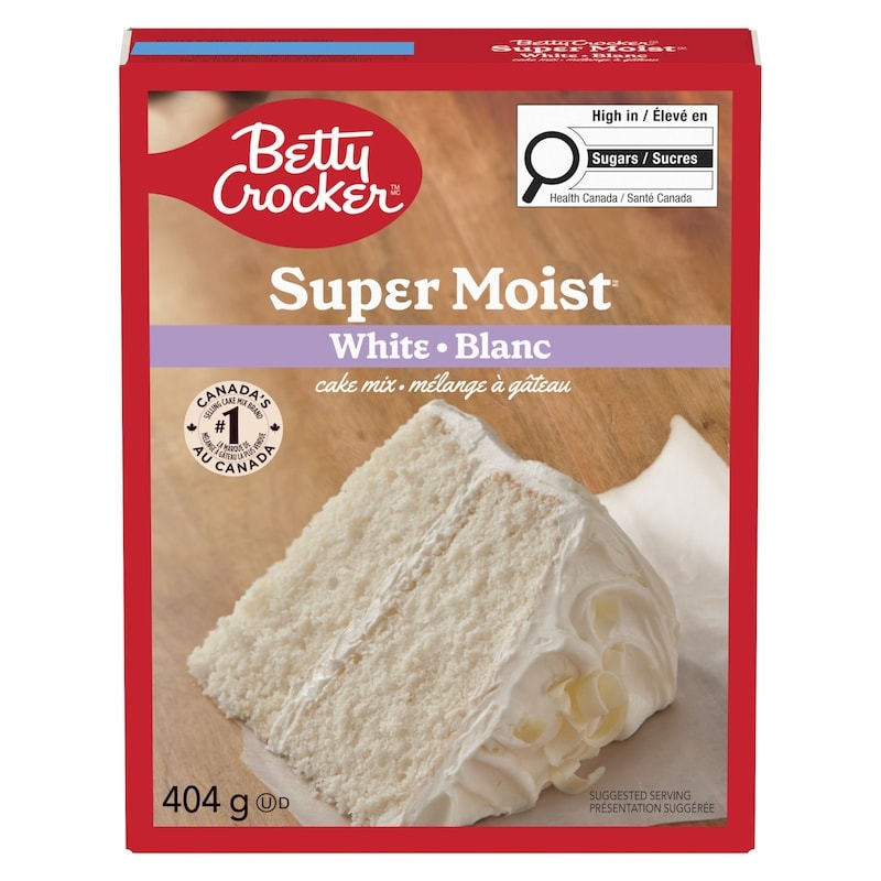 SuperMoist Cake Mix, White
