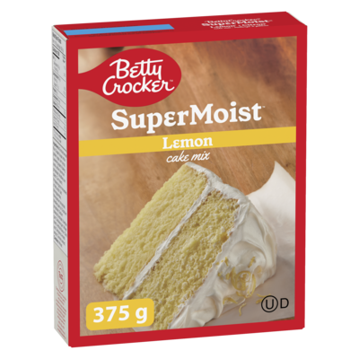 Betty Crocker Super Moist Cake Mix Lemon 375 g, $0.50/100g