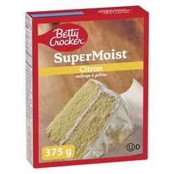 Betty Crocker Super Moist mélange à gâteau citron 375 g, 0,61 $/100g