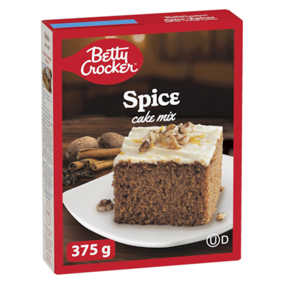 Betty Crocker Cake Mix Spice 375 g, $1.20/100g