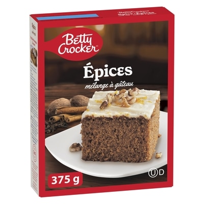 Betty Crocker Mélange à gâteau épices 375 g, 1,33 $/100g