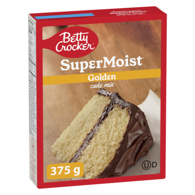 Betty Crocker Super Moist Cake Mix Golden 375 g, $0.50/100g