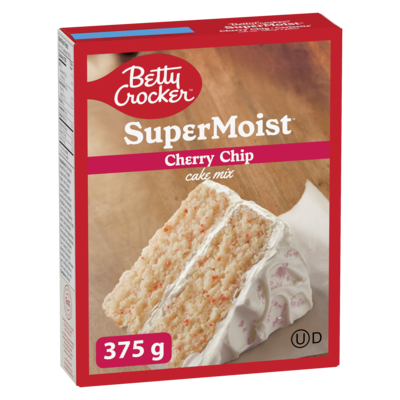 Betty Crocker Super Moist Cake Mix Cherry Chips 375 g, $0.80/100g