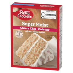 Betty Crocker Super Moist mélange à gâteau cerisette - 375 g