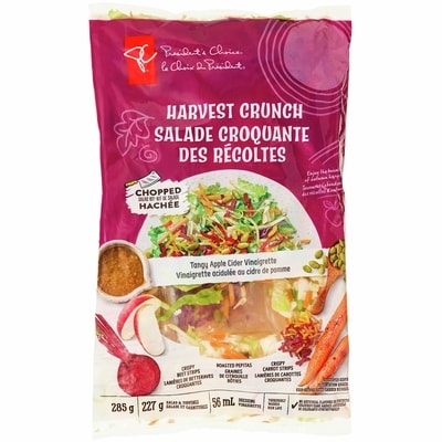 President's Choice Harvest Crunch Chopped Salad Kit 285 g, $2.46/100g