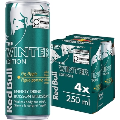 Red Bull The Winter Edition Energy Drink Fig-Apple 4x250.0 ml, $1.15/100ml