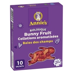 Annie's Collations aux fruits Bunny Fruit baies des champs 198 g, 3,68 $/100g