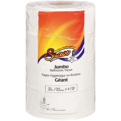 Suave Jumbo Bathroom Tissue 4 ea, $5.25/1ea
