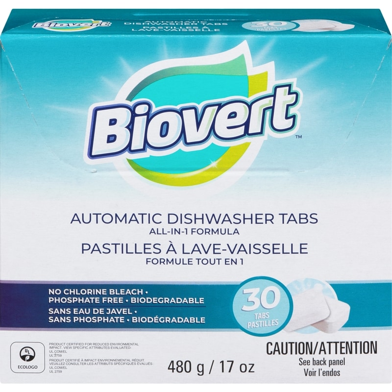 Automatic Dishwasher Tabs All-In-1 Formula