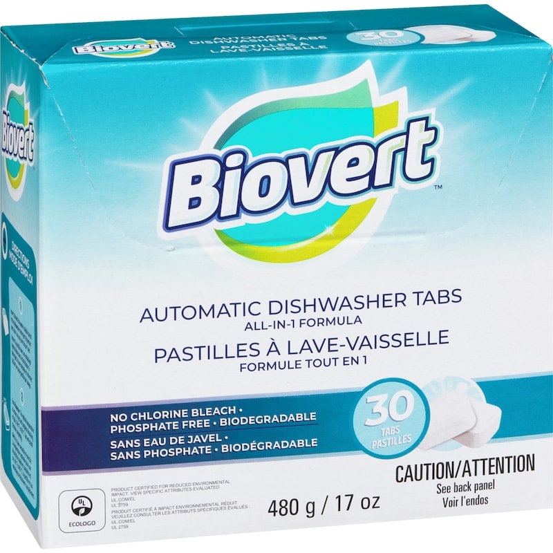 Automatic Dishwasher Tabs All-In-1 Formula