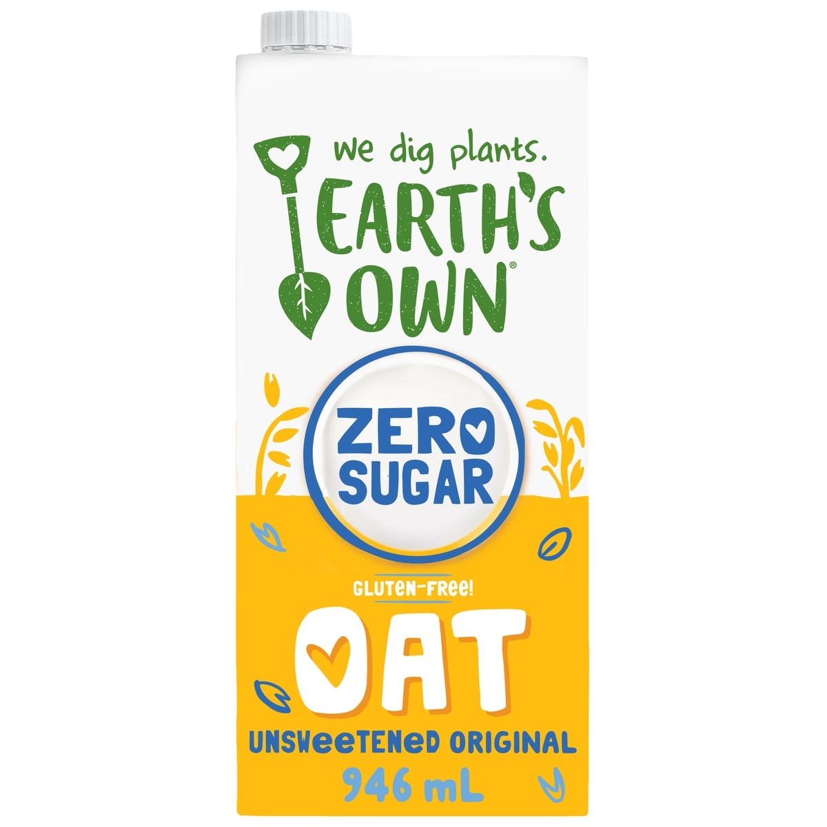 Earth's Own Zero Sugar Gluten-Free Oat Milk Alternative Original