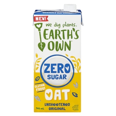 Earth's Own Oat Zero Sugar Beverage Original 946 ml, $0.26/100ml