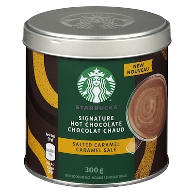 Starbucks Signature Hot Chocolate Mix, Salted Caramel 300 g, $4.16/100g