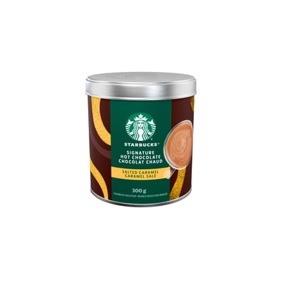 Starbucks Mélange à chocolat chaud Signature, Caramel salé 300 g, 4,76 $/100g